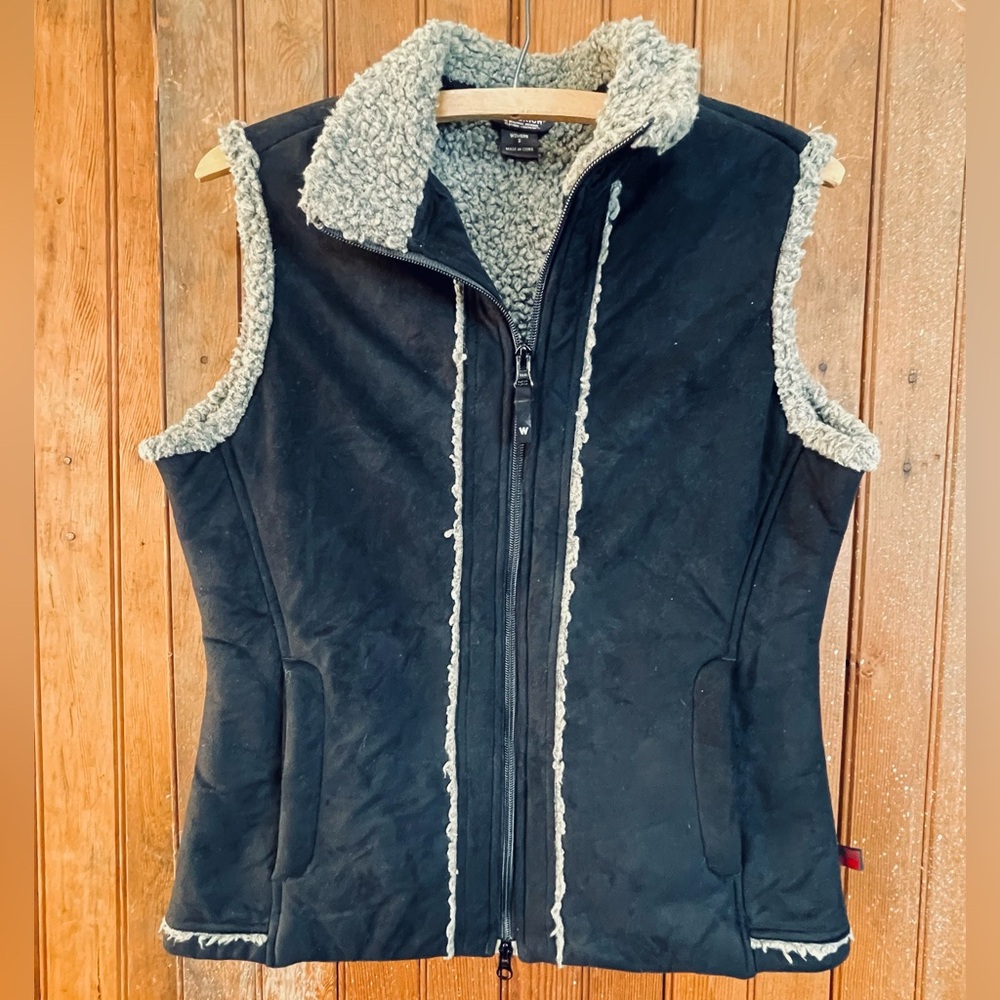 Woolrich suede vest